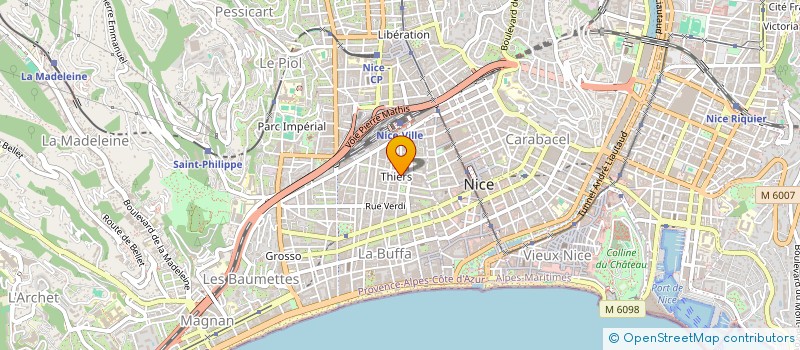 localisation de l'entreprise ELECTRIC USUAL SYSTEM à NICE