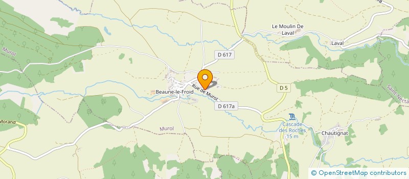 localisation de l'entreprise ELECTRICIEN 63  MUROL