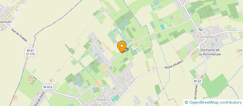localisation de l'entreprise ELECTRICITE 59 à AUBERS