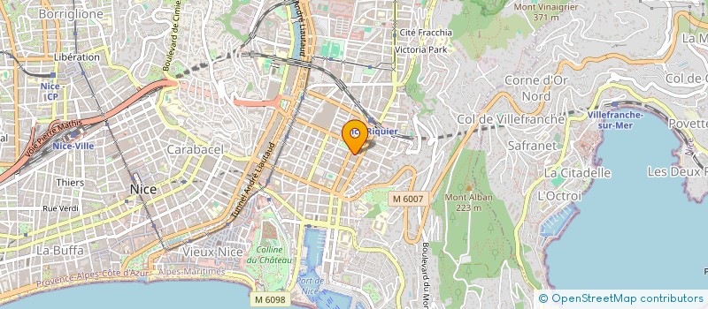 localisation de l'entreprise ELECTRICITE ARMANINI à NICE