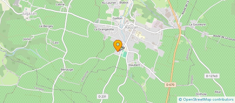 localisation de l'entreprise ELECTRICITE BRANNAISE SERVICES  BRANNE