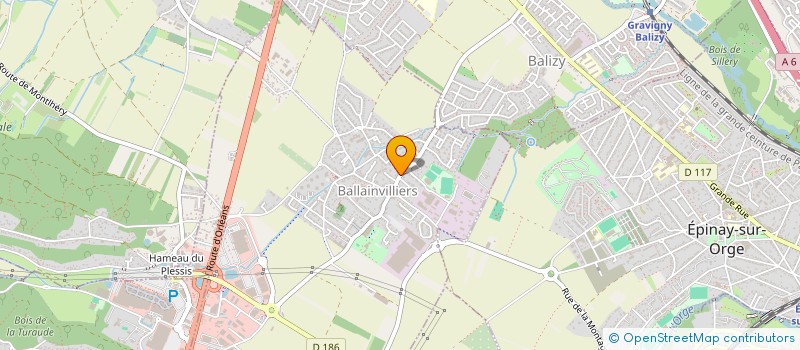 localisation de l'entreprise ELECTRICITE CABLAGE AUTOMATISME MAINTENANCE à BALLAINVILLIERS