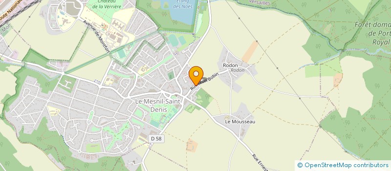 localisation de l'entreprise ELECTRICITE CHAUFFAGE DE FRANCE  MONTESSON