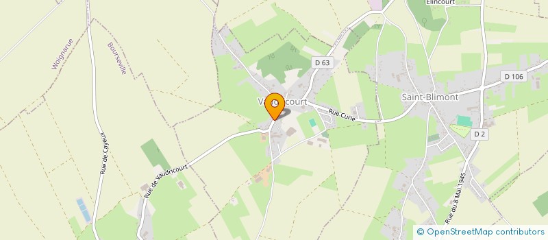 localisation de l'entreprise ELECTRICITE COTE OPALE DUPONCHELE BRIET à VAUDRICOURT