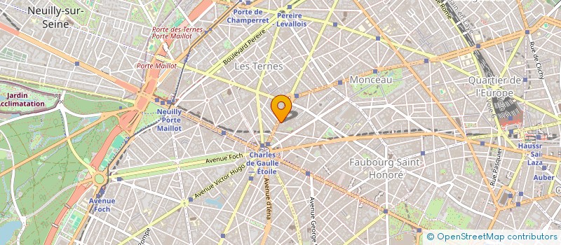 localisation de l'entreprise ELECTRICITE DE FRANCE  PARIS