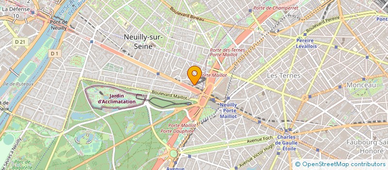 localisation de l'entreprise ELECTRICITE DE NEUILLY - FITELEC à NEUILLY-SUR-SEINE