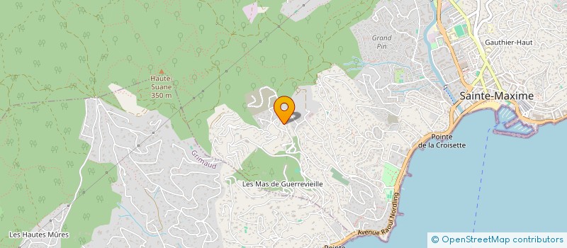 localisation de l'entreprise ELECTRICITE DENIS SERVICE à SAINTE-MAXIME