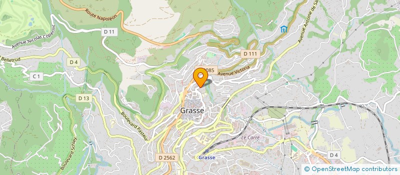 localisation de l'entreprise ELECTRICITE DEPANNAGE MAINTENANCE INSTALLATION à GRASSE