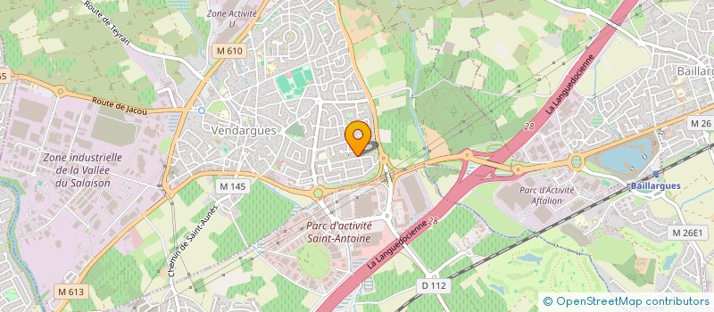 localisation de l'entreprise ELECTRICITE DU GRAND PIC  CASTELNAU-DE-GUERS