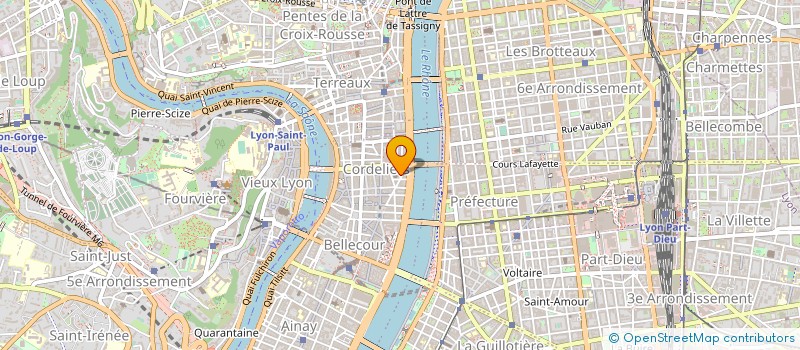 localisation de l'entreprise ELECTRICITE DU MONDE DES ENERGIES RENOUVELABLES à LYON