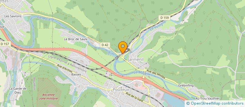 localisation de l'entreprise ELECTRICITE DU SAUT DU BROC  JARMENIL