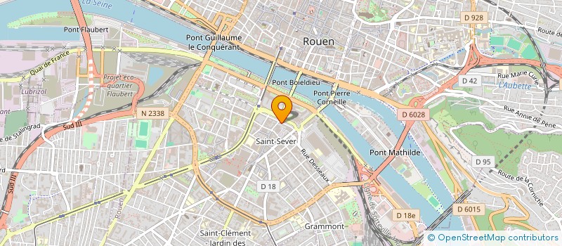 localisation de l'entreprise ELECTRICITE ET ISOLATION DE FRANCE à ROUEN