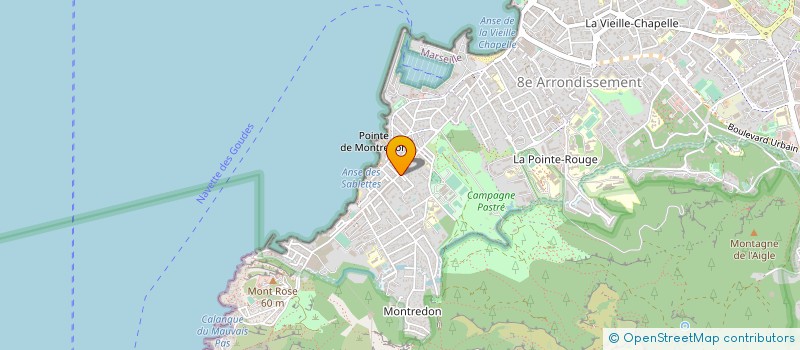 localisation de l'entreprise ELECTRICITE ET PROTECTION AUTOMATIQUE à MARSEILLE 8
