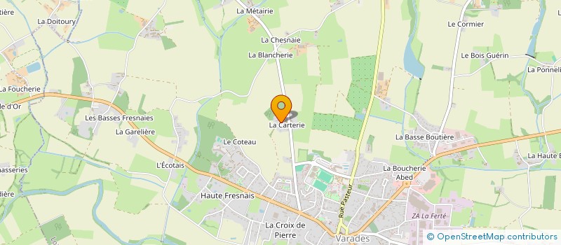 localisation de l'entreprise ELECTRICITE GEN MULTI SERVICES à LOIREAUXENCE