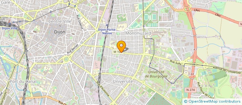 localisation de l'entreprise ELECTRICITE GENERALE BOCH à DIJON