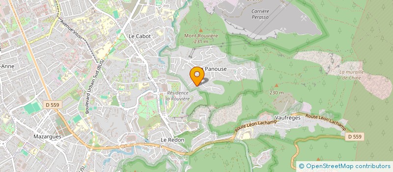 localisation de l'entreprise ELECTRICITE GENERALE BOURELLY à MARSEILLE