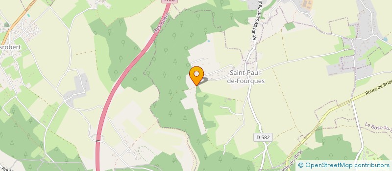 localisation de l'entreprise ELECTRICITE GENERALE DELAMOTTE BRUNO à SAINT-PAUL-DE-FOURQUES