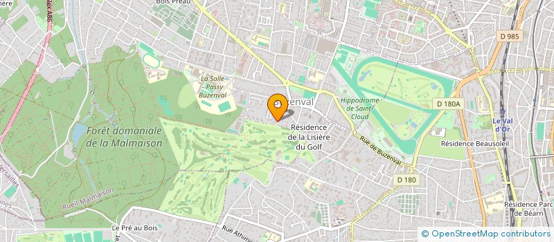 localisation de l'entreprise ELECTRICITE GENERALE ET DOMOTIQUE à RUEIL-MALMAISON