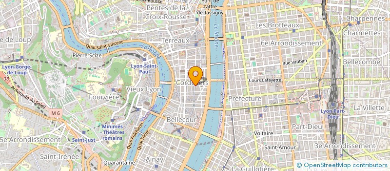 localisation de l'entreprise ELECTRICITE GENERALE ET INSTALLATIONS TECHNIQUES PAR ABREVIATION EG & IT à LYON
