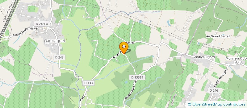 localisation de l'entreprise ELECTRICITE GENERALE FRANCK MAGNAN  VAL DE VIRVEE