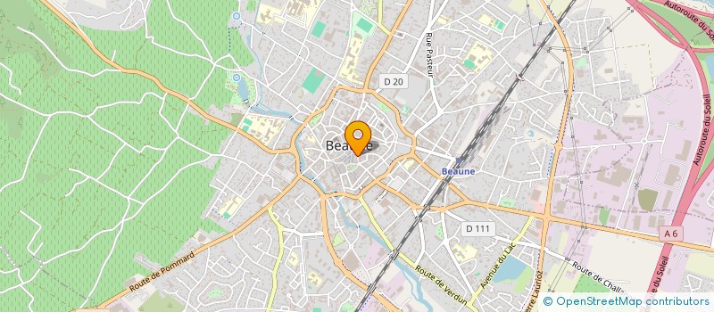 localisation de l'entreprise ELECTRICITE GENERALE FREDERIC KOCH à BEAUNE