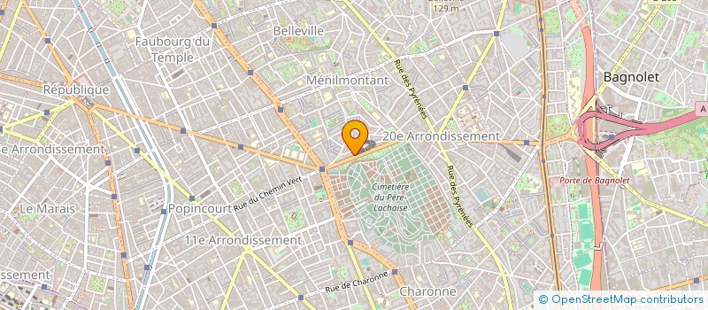 localisation de l'entreprise ELECTRICITE GENERALE HAMIMI AISSAT  PARIS