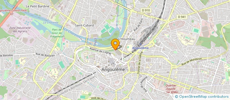 localisation de l'entreprise ELECTRICITE,GENERALE INDUS,ET AUTOMAT à ANGOULEME