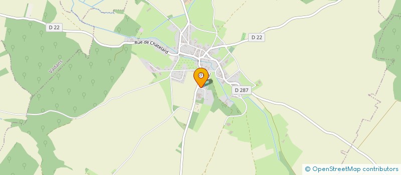 localisation de l'entreprise ELECTRICITE GENERALE MILLERET  VALAY