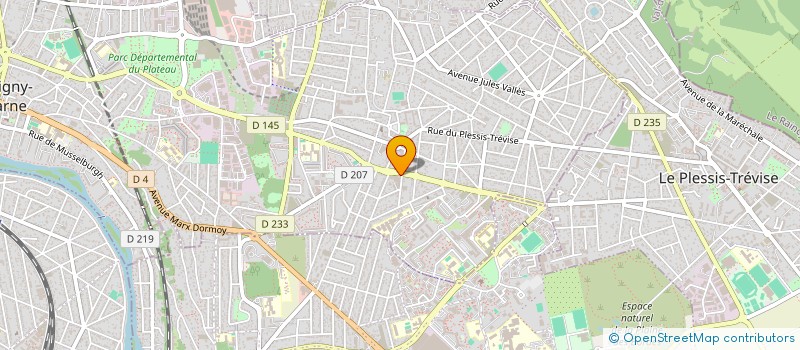 localisation de l'entreprise ELECTRICITE GENERALE PINHEIRO à CHAMPIGNY-SUR-MARNE