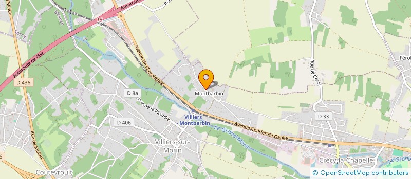 localisation de l'entreprise ELECTRICITE GENERALE SANTOS MICKAEL  CRECY-LA-CHAPELLE