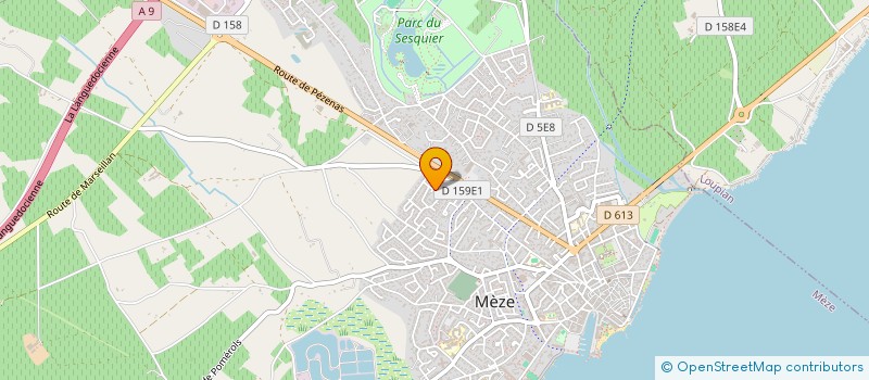 localisation de l'entreprise ELECTRICITE GENERALE VIALLA JEAN MICHEL à MEZE