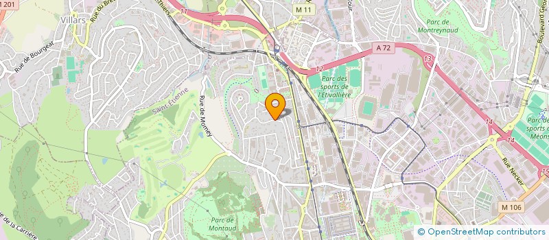 localisation de l'entreprise ELECTRICITE INDUSTRIEL LOIRE  SAINT-ETIENNE