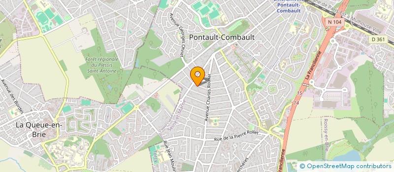 localisation de l'entreprise ELECTRICITE INDUSTRIELLE DEVELOPPEMENT à PONTAULT-COMBAULT