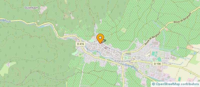 localisation de l'entreprise ELECTRICITE KOHLER ET FILS  RIBEAUVILLE