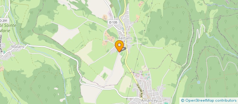 localisation de l'entreprise ELECTRICITE LAURAL EURL à FERTANS