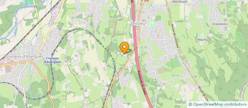 localisation de l'entreprise ELECTRICITE LORIEUX  LISSIEU