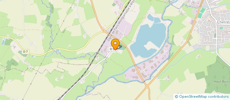 localisation de l'entreprise ELECTRICITE MAINTENANCE ALARME  LA FERTE BERNARD