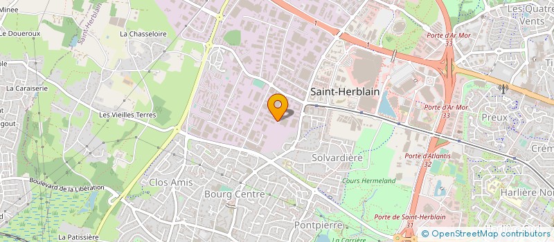 localisation de l'entreprise ELECTRICITE MECANIQUE HAUTE TENSION  SAINT-HERBLAIN