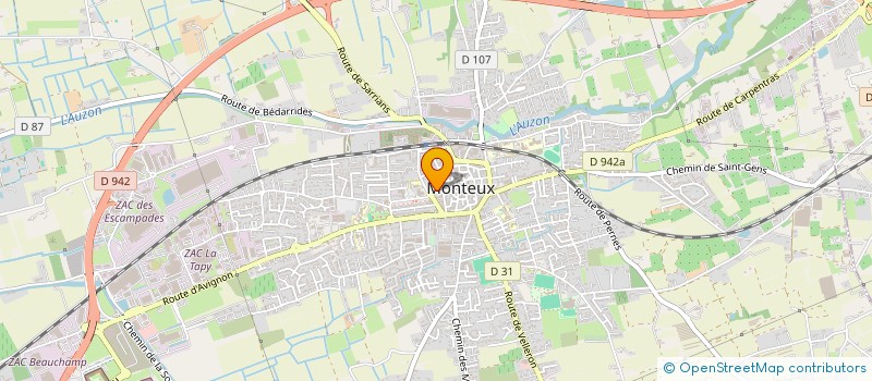 localisation de l'entreprise ELECTRICITE MONTILIENNE  MONTEUX