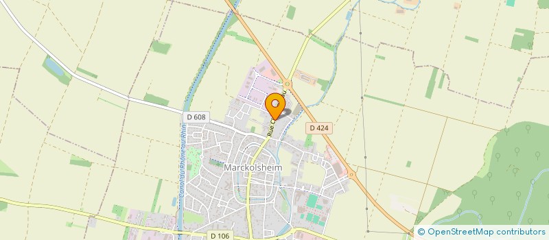 localisation de l'entreprise ELECTRICITE OTTER  MARCKOLSHEIM