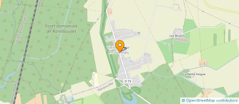 localisation de l'entreprise ELECTRICITE PICHOT ET FILS  VIEILLE-EGLISE-EN-YVELINES