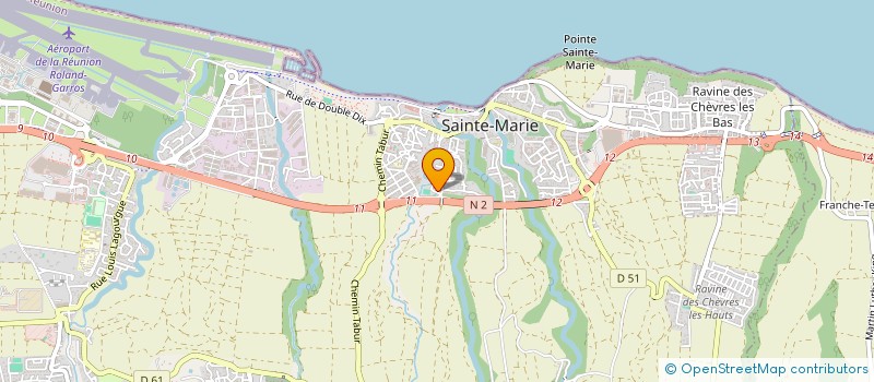localisation de l'entreprise ELECTRICITE PLOMBERIE DU NORD à SAINTE MARIE