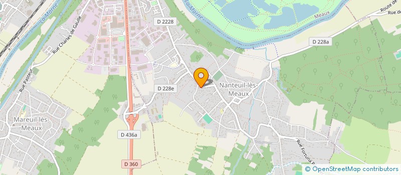 localisation de l'entreprise ELECTRICITE PLOMBERIE MENUISERIE PVC  NANTEUIL-LES-MEAUX