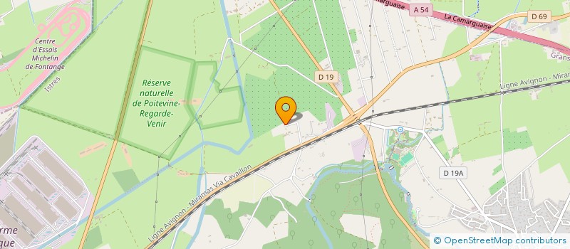 localisation de l'entreprise ELECTRICITE RENOVATION PROVENCE  GRANS