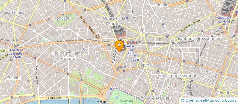localisation de l'entreprise ELECTRICITE RESEAU INFORMATIQUE CIE à PARIS