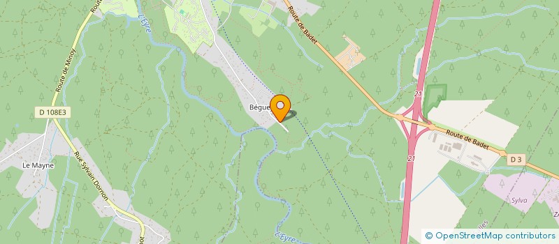 localisation de l'entreprise ELECTRICITE RESEAUX GIRONDE à SALLES