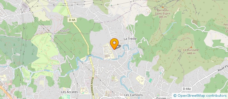 localisation de l'entreprise ELECTRICITE ROBERT ASTIER à MARSEILLE