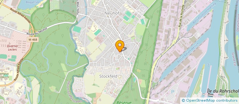 localisation de l'entreprise ELECTRICITE RUDLOFF à STRASBOURG