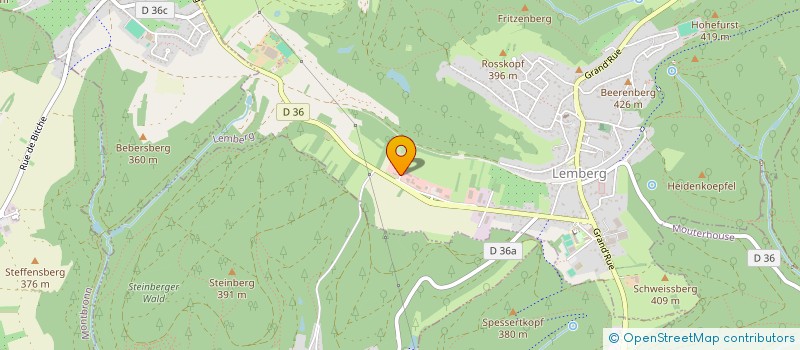 localisation de l'entreprise ELECTRICITE STEINER  LEMBERG