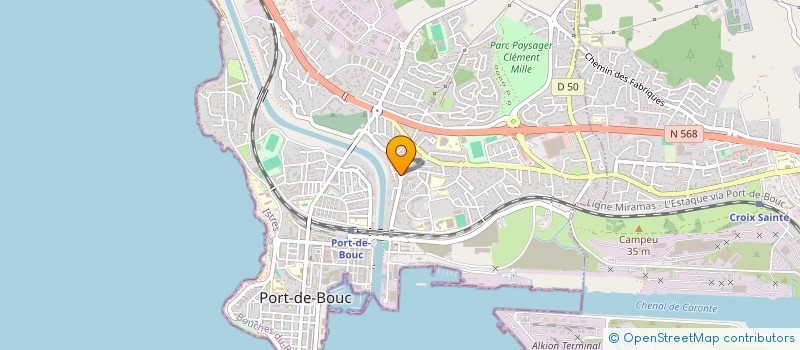 localisation de l'entreprise ELECTRICITE SYSTEMES INDUSTRIELS  PORT-DE-BOUC